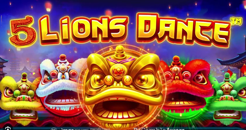 5 Lions Dance - Game Slot ASIA Terpopuler