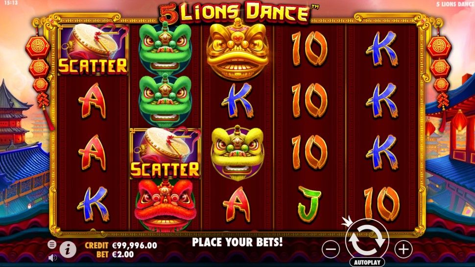 Aturan Menarik dari Game 5 Lions Dance Slot Demo